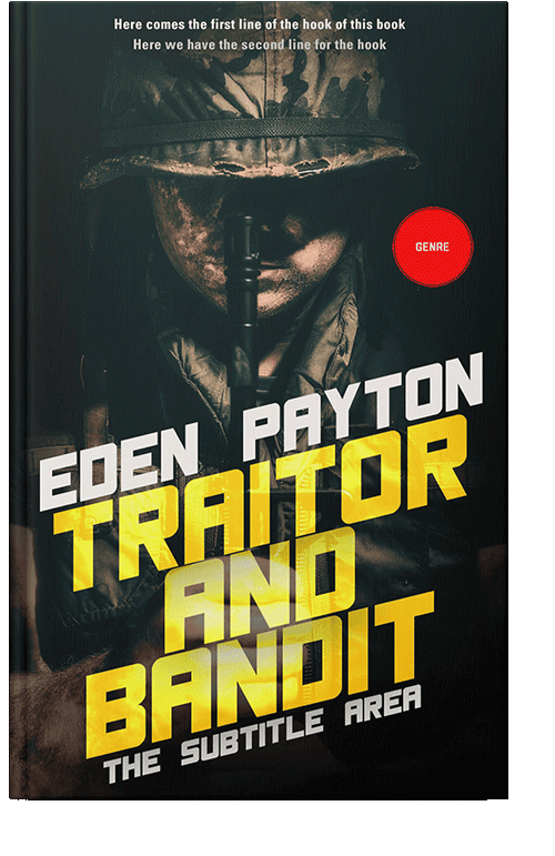 Front view of Confetti #12477 - Premade Historical Book Cover