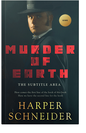 Pre Made Book Cover Aztec