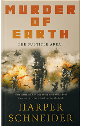 Pre Made Book Cover Heavy Metal