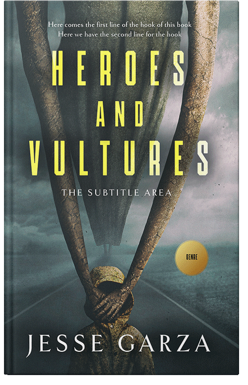 Front view of Premade Horror Book Cover - Cape Cod