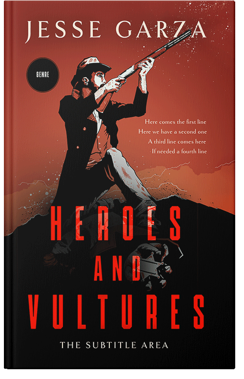 Front view of Mojo #12493 - Premade Historical Book Cover