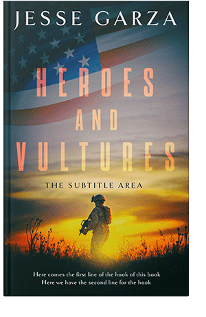 Pre Made Book Cover Gable Green