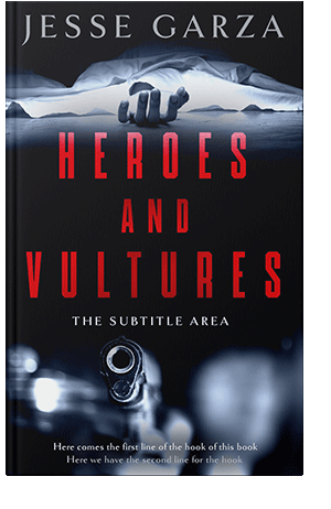 Pre Made Book Cover Vulcan