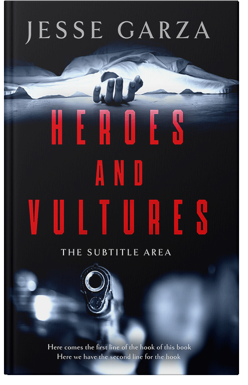 Front view of Premade Mystery & Thriller & Suspense Book Cover - Vulcan