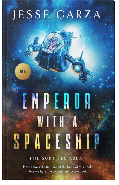 Front view of Premade Science Fiction Book Cover - Thunder