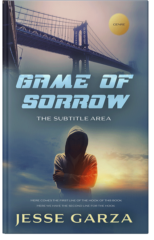 Front view of Blue Bayoux #12512 - Premade Mystery & Thriller & Suspense Book Cover