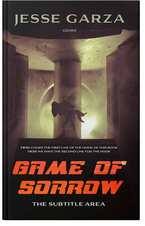 Front view of Whiskey #12516 - Premade Fantasy Book Cover