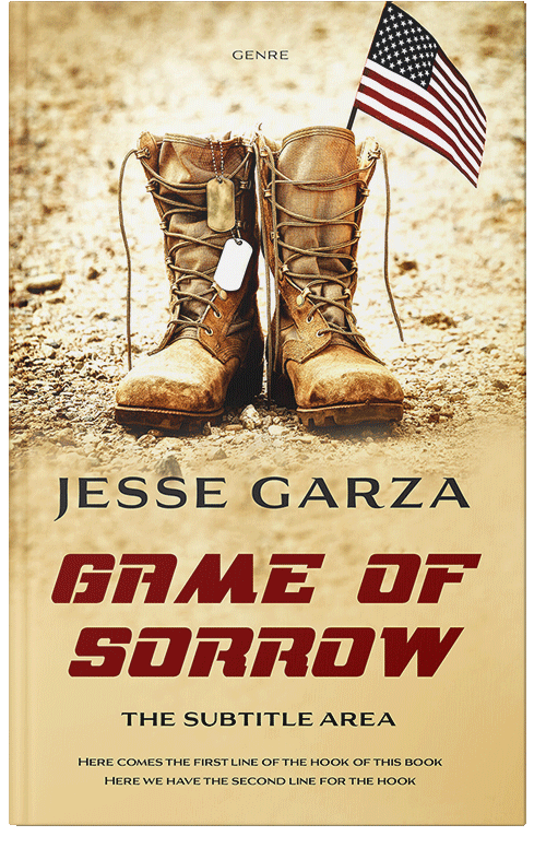 Front view of Wheat #12520 - Premade Historical Book Cover