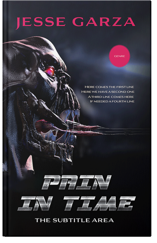 Front view of Cinder #12525 - Premade Science Fiction Book Cover