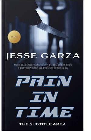 Pre Made Book Cover Ebony