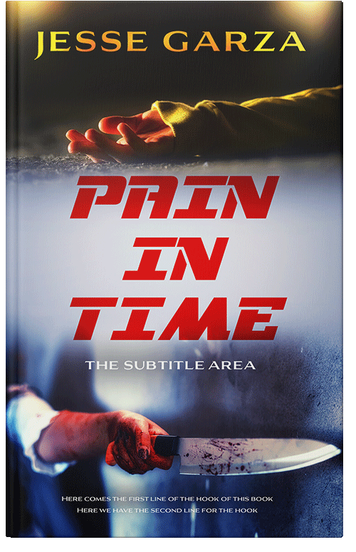 Front view of Premade Mystery & Thriller & Suspense Book Cover - Careys Pink