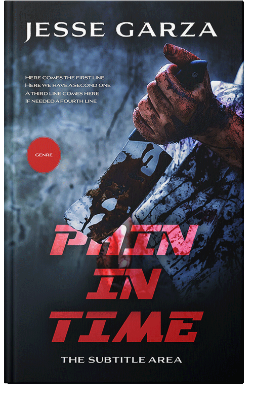 Front view of Premade Mystery & Thriller & Suspense Book Cover - Mirage