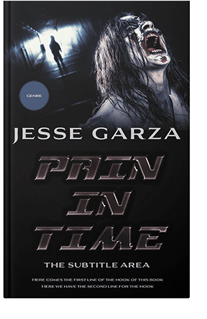 Pre Made Book Cover Pink Swan