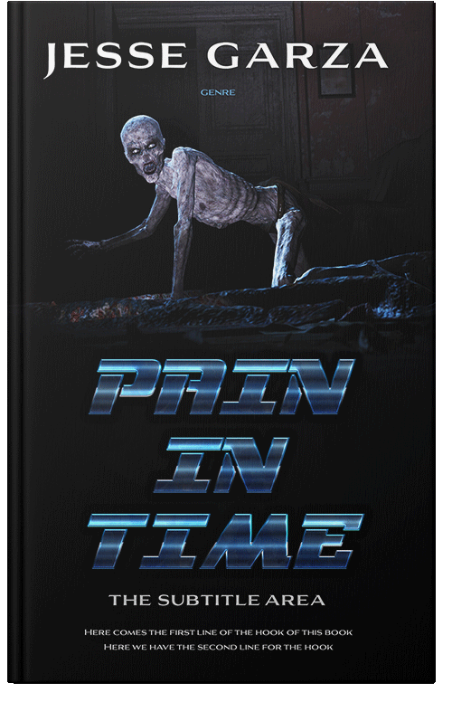 Front view of Woodsmoke #12537 - Premade Horror Book Cover