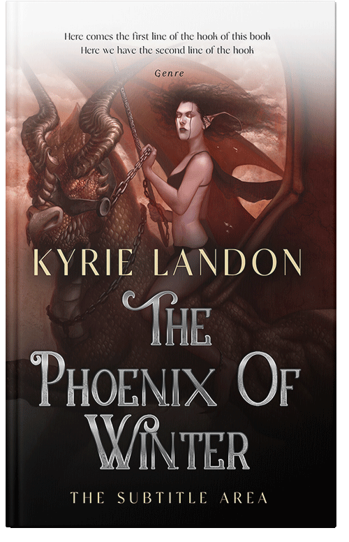 Front view of Clam Shell #12541 - Premade Fantasy Book Cover