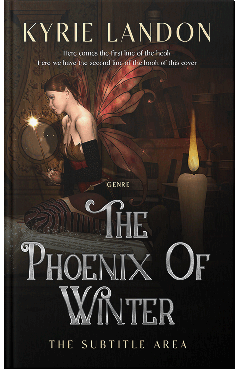 Front view of Asphalt #12546 - Premade Fantasy Book Cover