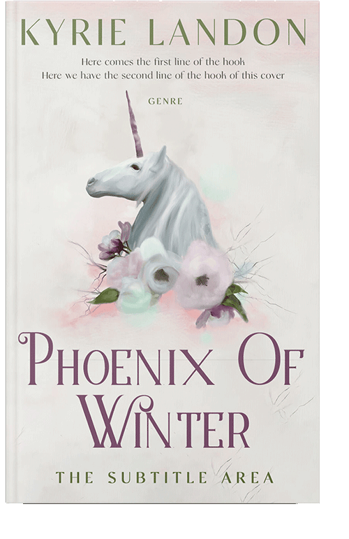 Front view of Pampas #12547 - Premade Fantasy Book Cover