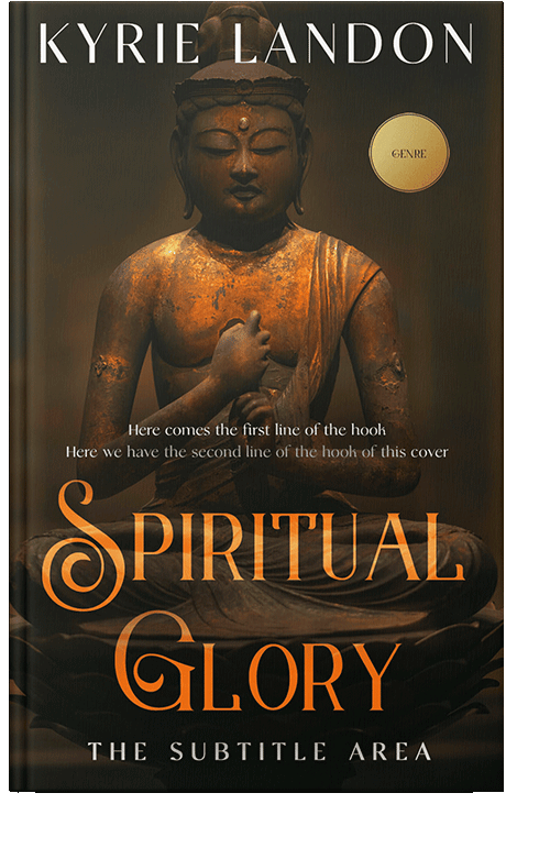 Front view of Mikado #12550 - Premade Religion & Spirituality Book Cover