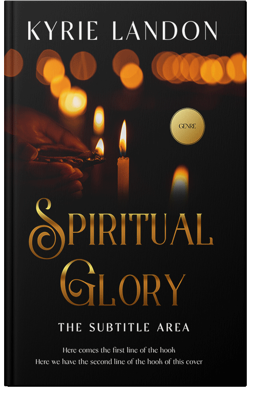 Front view of Premade Religion & Spirituality Book Cover - Brandy Punch