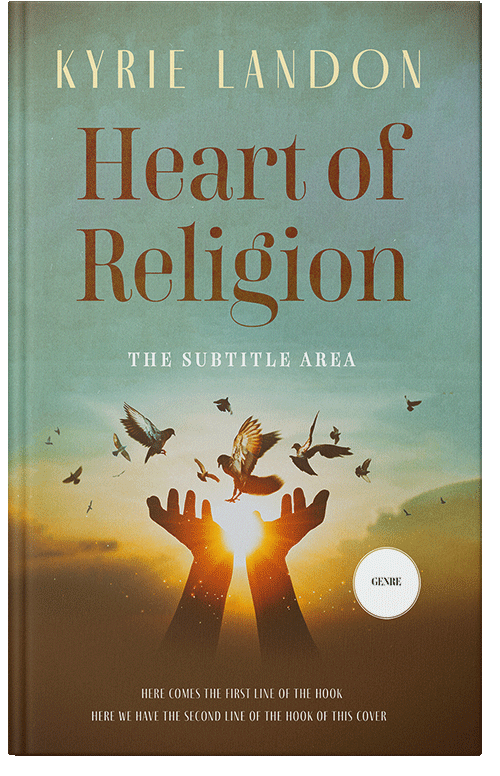 Front view of Envy #12559 - Premade Health & Mind & Body Book Cover