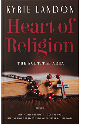 Pre Made Book Cover Graphite