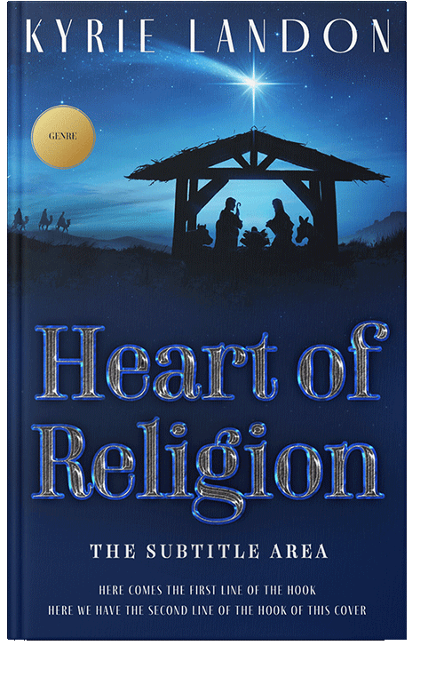 Front view of Downriver #12568 - Premade Religion & Spirituality Book Cover