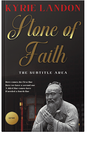 Pre Made Book Cover Cocoa Brown