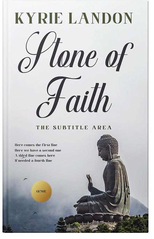 Front view of Tuna #12571 - Premade Religion & Spirituality Book Cover