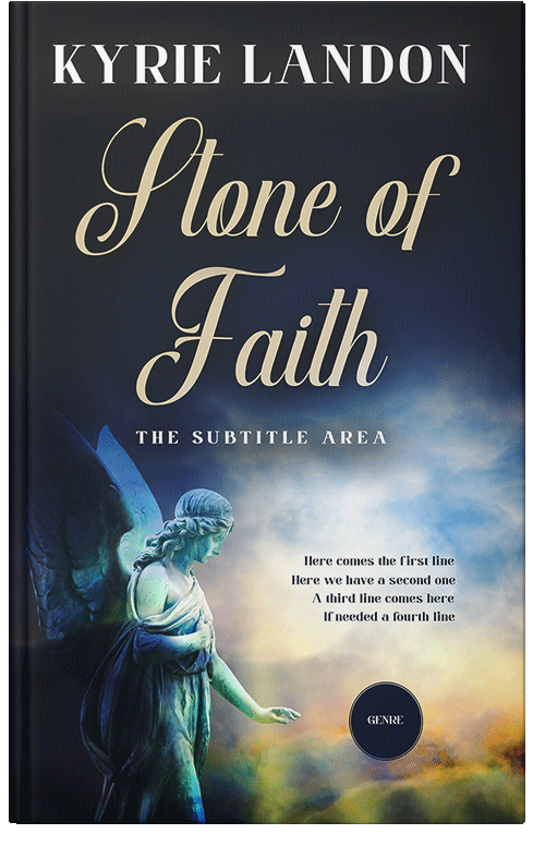 Front view of Mirage #12577 - Premade Religion & Spirituality Book Cover