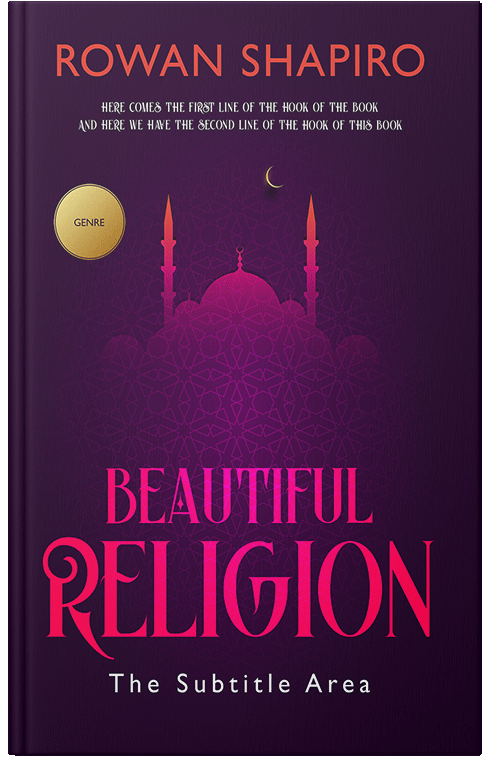 Front view of Clairvoyant #12579 - Premade Religion & Spirituality Book Cover