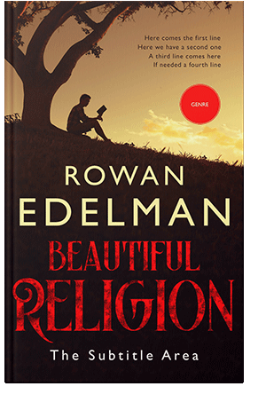 Pre Made Book Cover Crowshead