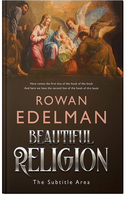 Front view of Sambuca #12581 - Premade Religion & Spirituality Book Cover