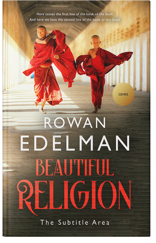 Front view of Mule Fawn #12583 - Premade Religion & Spirituality Book Cover