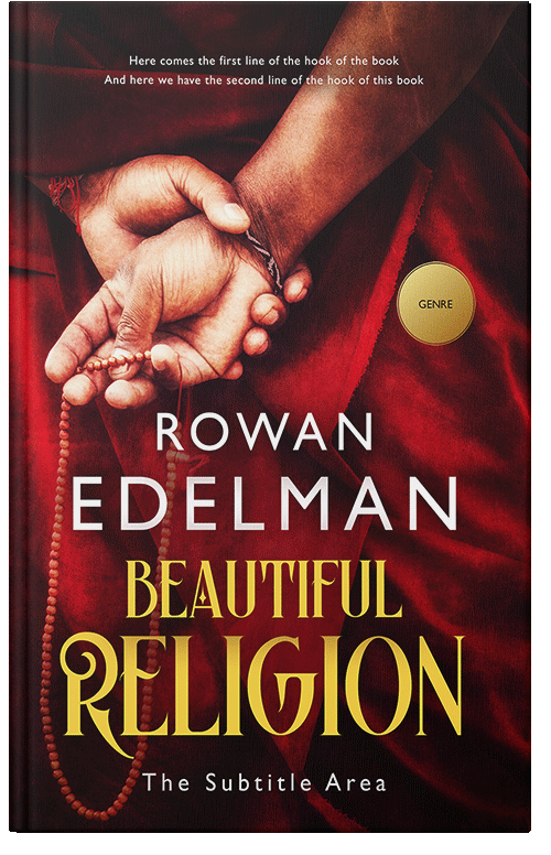 Front view of Premade Religion & Spirituality Book Cover - Di Serria