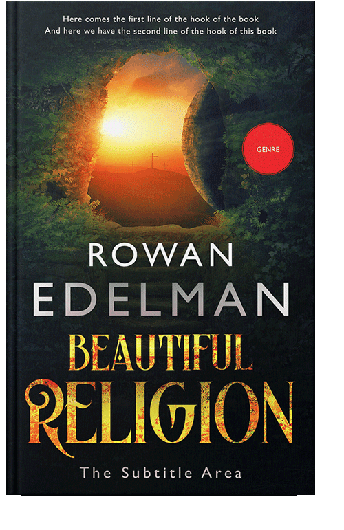 Front view of Di Serria #12585 - Premade Religion & Spirituality Book Cover