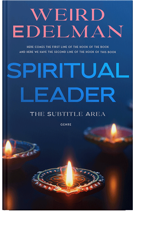 Front view of Madison #12591 - Premade Religion & Spirituality Book Cover