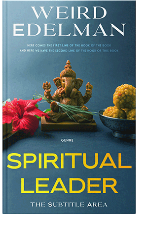 Pre Made Book Cover Ming