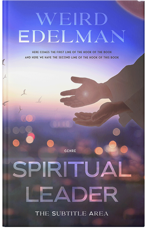 Front view of Premade Religion & Spirituality Book Cover - Scarpa Flow