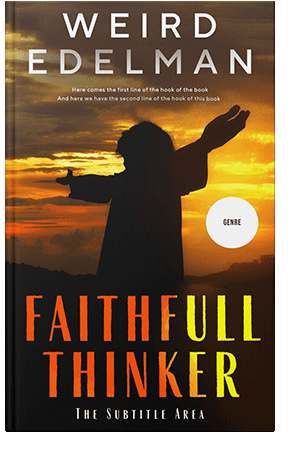 Pre Made Book Cover Fire Bush