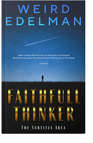 Pre Made Book Cover Big Stone