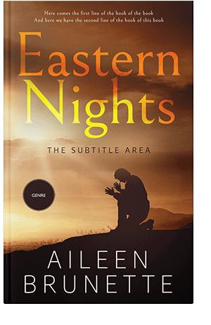 Pre Made Book Cover Russet