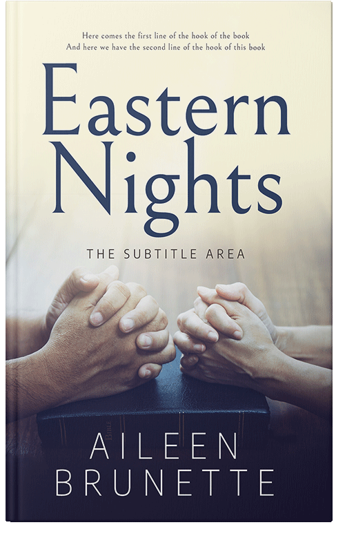 Front view of Satin Linen #12626 - Premade Religion & Spirituality Book Cover