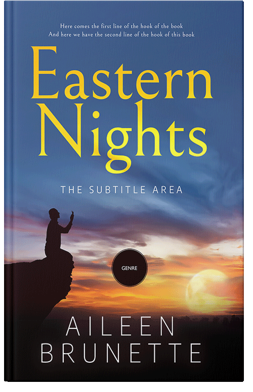 Front view of Chambray #12628 - Premade Religion & Spirituality Book Cover