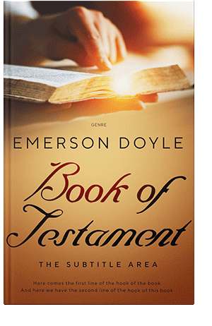 Pre Made Book Cover Tussock