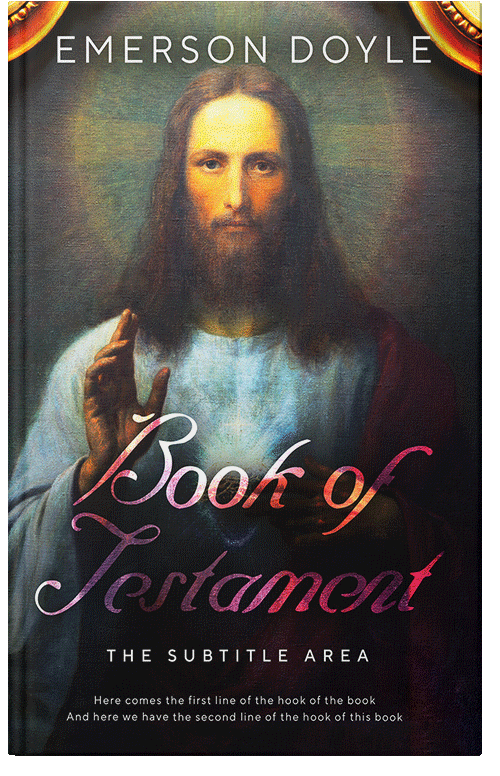 Front view of Thunder #12643 - Premade Religion & Spirituality Book Cover