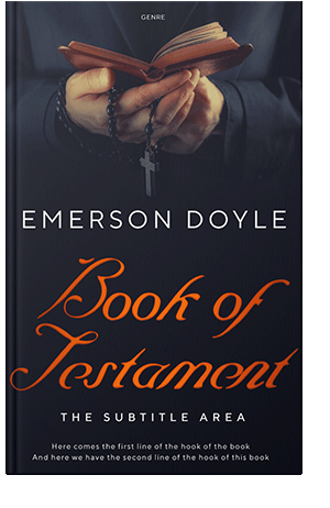 Pre Made Book Cover Vulcan