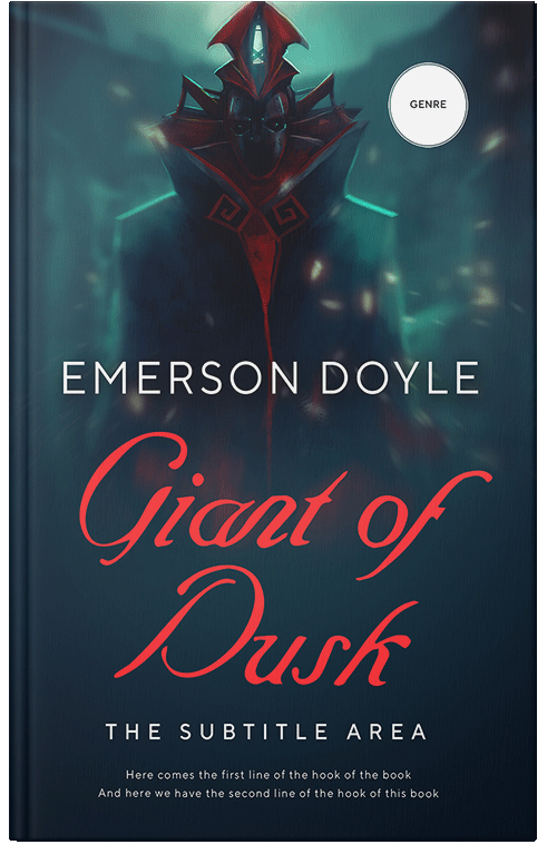 Front view of Big Stone #12657 - Premade Fantasy Book Cover