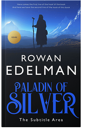 Pre Made Book Cover Ebony