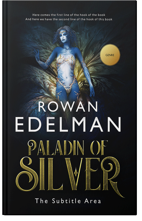 Front view of Premade Fantasy Book Cover - Woodsmoke