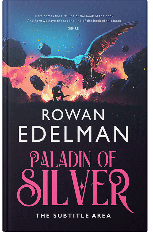 Front view of Premade Fantasy Book Cover - Mauvelous